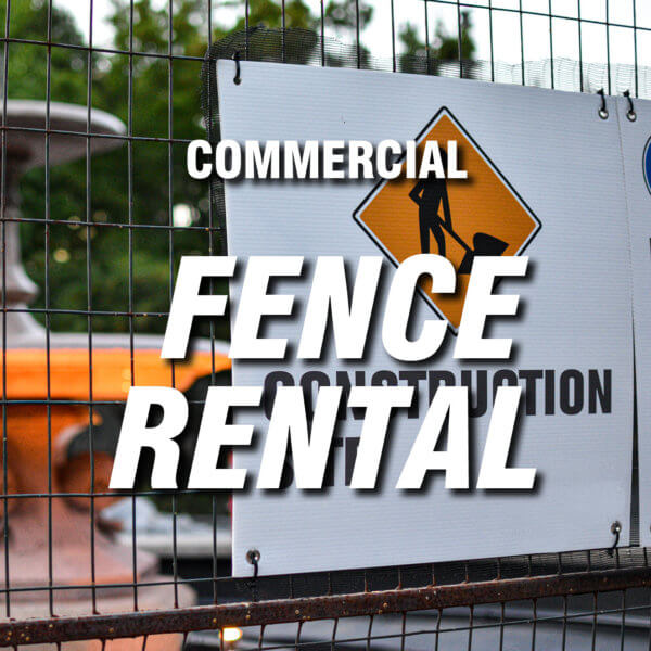 commercial fence rental landscape plus strathmore