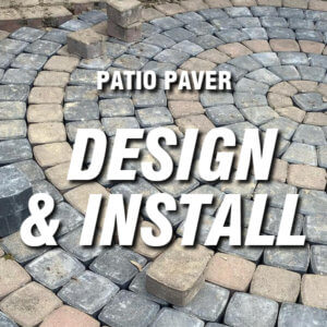 patio paver design and install landscape plu