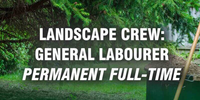 landscape plus Jobs hiring 2023 general labourer