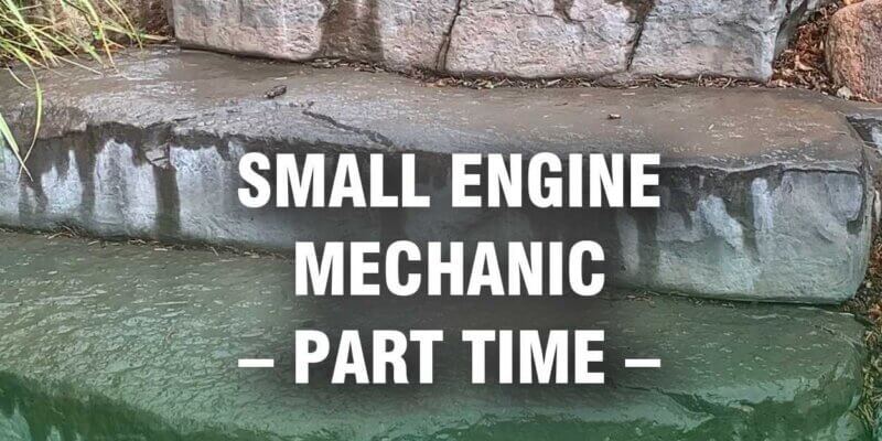 Small Engine Mechanic Part-Time Landscape Plus Strathmore